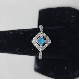 AQUAMARINE RING